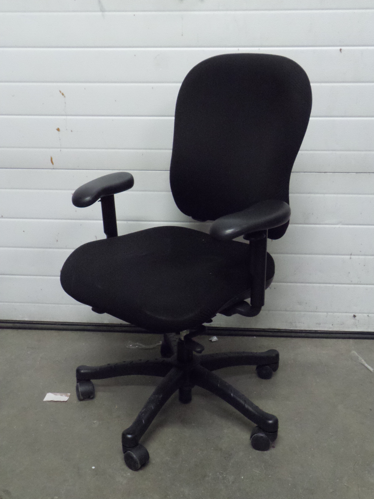 Knoll 2000 Black High Back Rolling Adjustable Task Chair Allsold.ca